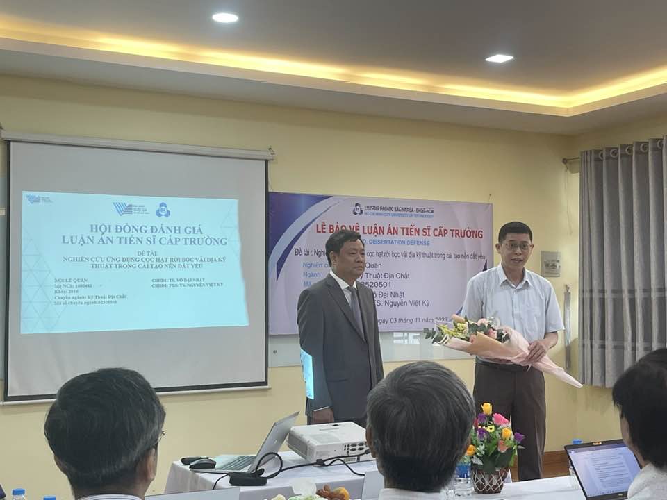 NCS Lê Quân bảo về thành công LATS cấp Trường