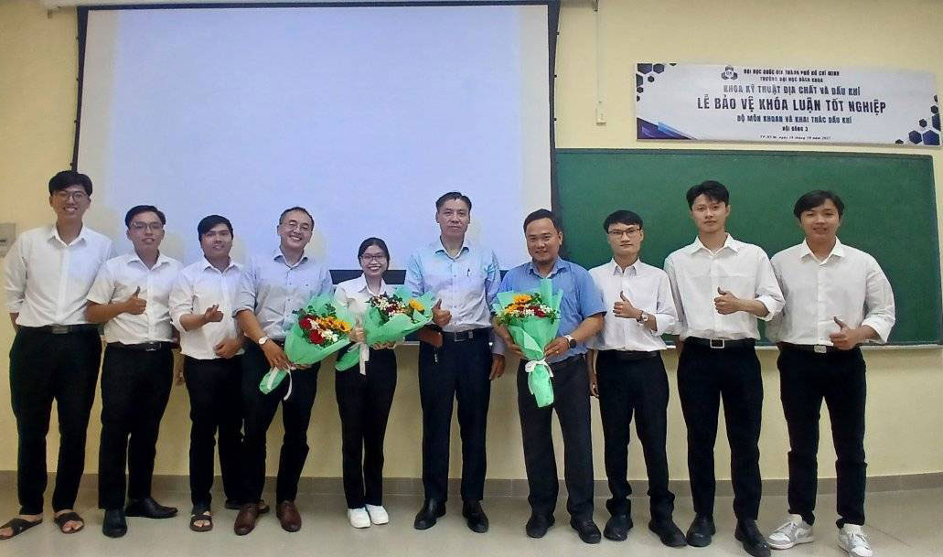 During the thesis/graduate project defense session of semester 243, academic year 2024–2025